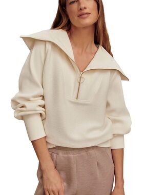 Anthropologie Varley Vine Half-Zip Pullover